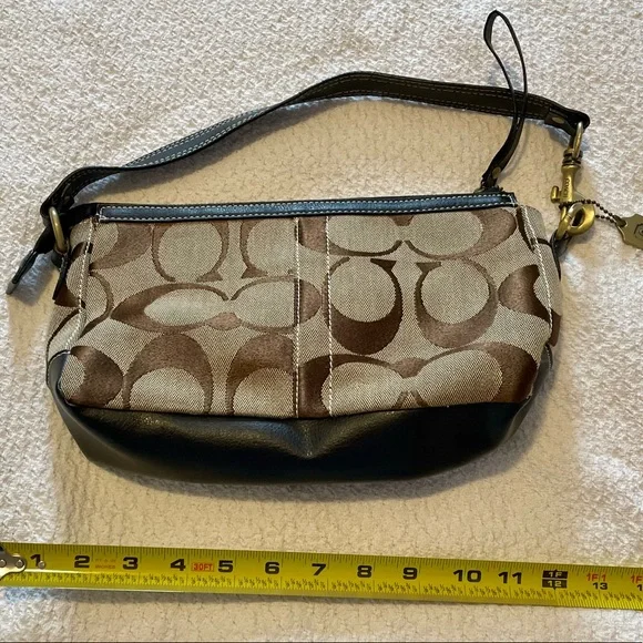 Coach Purse, brown / tan - Picture 4 of 8